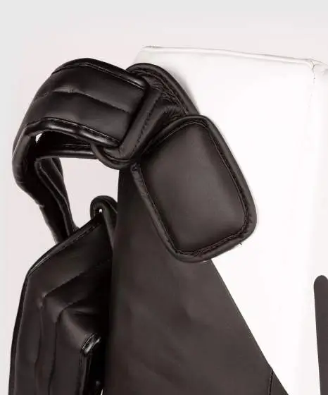Venum Satchel Kick Shield Black White 4 Venum Satchel Kick Shield in black and white colors