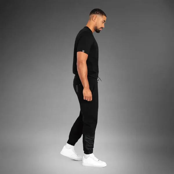 Venum Silent Power Jogger Black 2 Man wearing Venum Silent Power Jogger