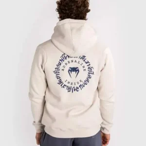 Man wearing a Venum Strikeland Full Zip Hoodie