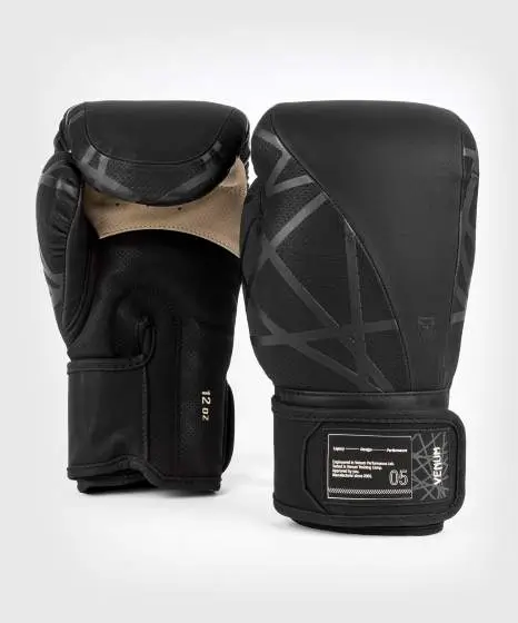 Venum Tecmo 2 0 Boxing Gloves Black 1 Venum Tecmo 2.0 Boxing Gloves in action