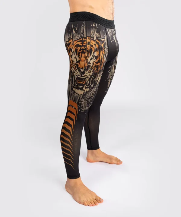 Venum Tiger Men's Spats Compression Tights on a white background