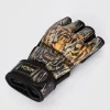 Venum Tiger Mma Gloves Black Orange 2 Close-up of Venum Tiger MMA gloves
