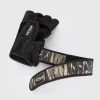Venum Tiger Mma Gloves Black Orange 4 Venum Tiger MMA Gloves on isolated background