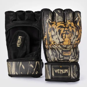 Venum Tiger MMA Gloves on a white background