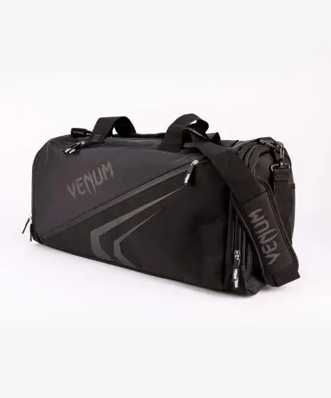 Venum Trainer Lite Evo Sports Duffle Bag Black 3 Venum Trainer Lite Evo Sports Duffle Bag in black and red colors