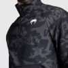 Venum Trooper Mens Half Zip Jacket Black Charcoal 3 Man wearing Venum Trooper Half-Zip Jacket