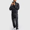 Venum Trooper Mens Half Zip Jacket Black Charcoal 4 Venum Trooper Men's Half-Zip Jacket in Black