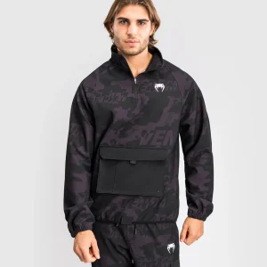 Venum Trooper Half-Zip Jacket for Men Man wearing Venum Trooper Men's Half-Zip Jacket