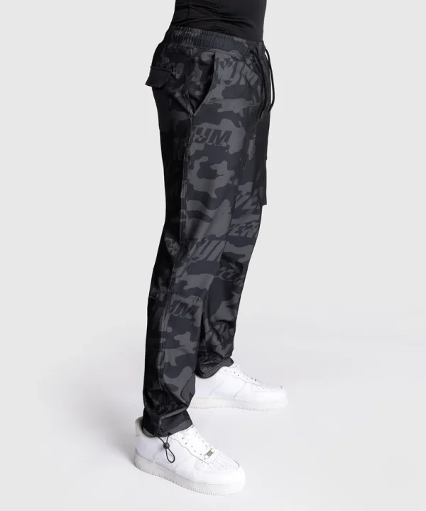 Venum Trooper Mens Tracksuit Bottoms Pants Black Charcoal 1 Venum Trooper Men's Tracksuit Bottoms Pants