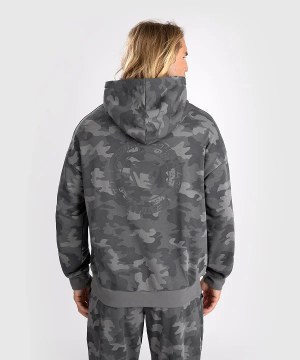 Venum Vortex XL Men's Hoodie in black and green color.