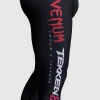 Venum x Tekken 8 Marshall Law Spats Compression Tights on a plain background