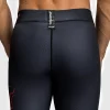 Venum x Tekken 8 Marshall Law Spats Compression Tights displaying in action pose.