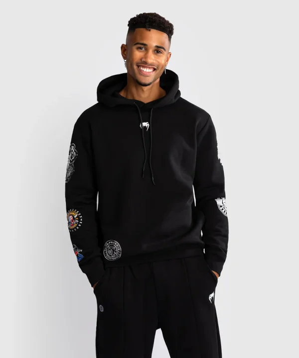 Venum X Tekken 8 Paul Phoenix Hoodie Black 2 Venum x Tekken 8 Paul Phoenix hoodie in a vibrant red-and-white design