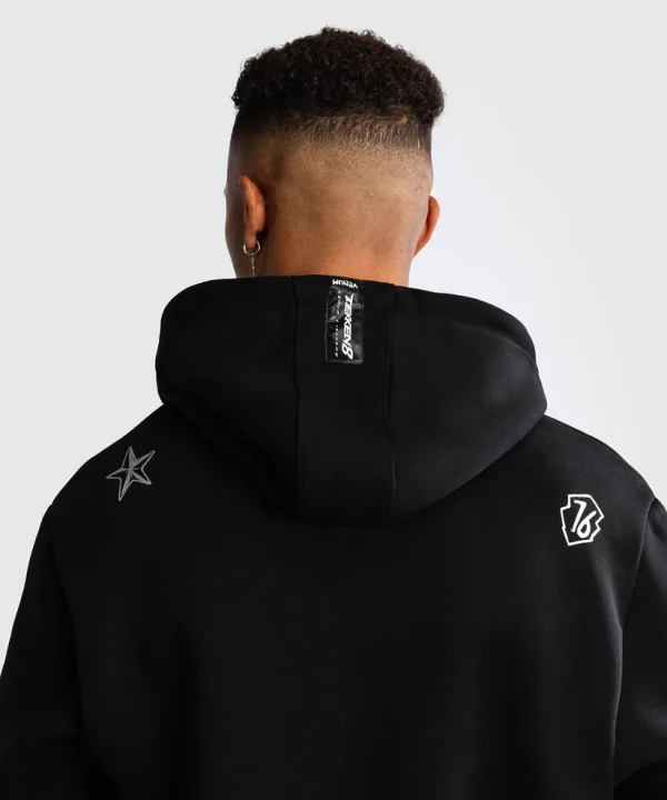 Venum X Tekken 8 Paul Phoenix Hoodie Black 3 A Venum x Tekken 8 Paul Phoenix hoodie on a plain background.
