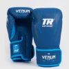 Venum X Top Rank Original Impact Boxing Gloves Navy 1 Venum x Top Rank Original Impact Boxing Gloves on white background.
