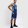 Man wearing a Venum x Top Rank Original Men's Basketball Jersey
