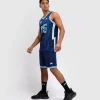 Man wearing Venum x Top Rank Original Men's Basketball Jersey.