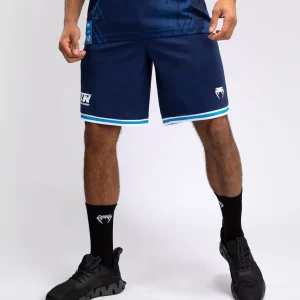 Venum x Top Rank Original Men's Basketball Style Shorts on white background.