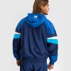 Man wearing Venum x Top Rank Original Men's Hooded Tracksuit Jacket