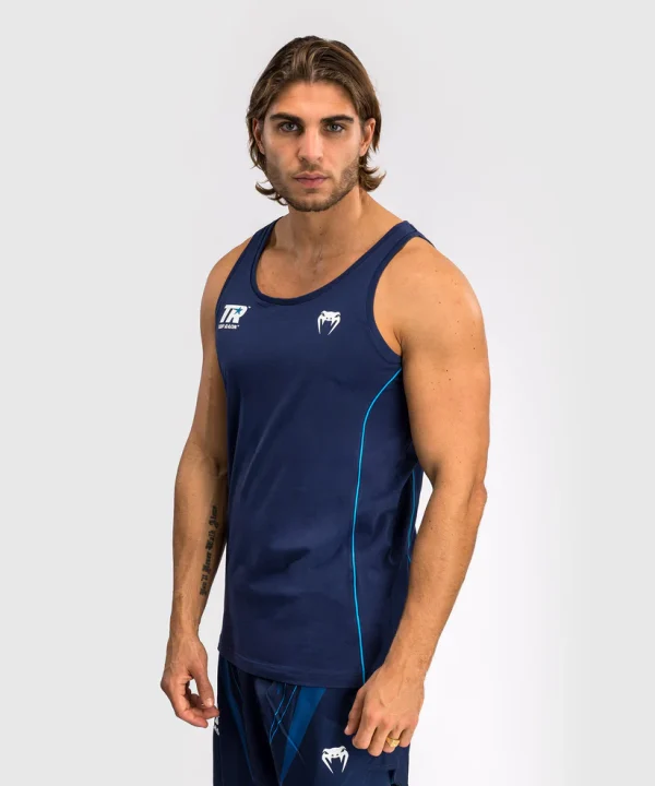 Venum X Top Rank Original Mens Tank Top Navy 1 Venum x Top Rank Original Men's Tank Top in bold colors