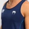 Venum X Top Rank Original Mens Tank Top Navy 3 Man wearing Venum x Top Rank Original Men's Tank Top