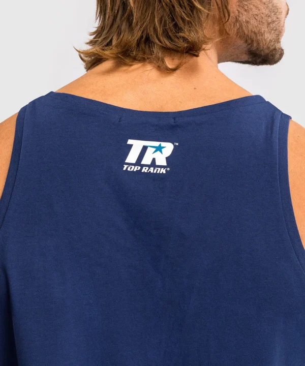 Venum X Top Rank Original Mens Tank Top Navy 4 Venum x Top Rank Original Men's Tank Top in black