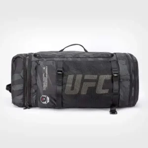 Venum x UFC Adrenaline Fight Week Duffle Sports Bag on a white background