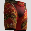 Venum X Ufc Unrivaled Ilia Topuria Mens Vale Tudo Shorts Red Gold 1 Venum x UFC Unrivaled Ilia Topuria Men's Vale Tudo Shorts