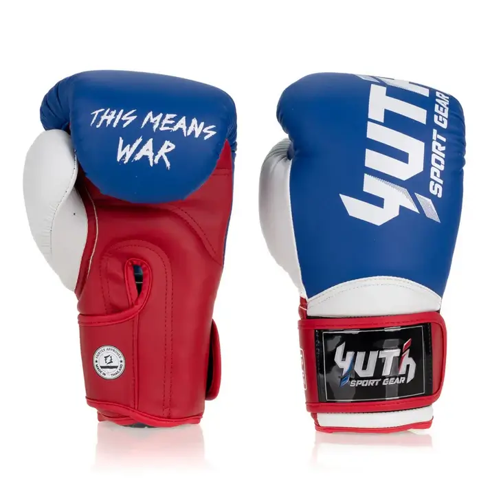 Yuth Boxing Gloves Supportive on a white background.