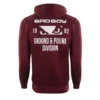 Bad Boy Ground N Pound Hoodie Man wearing a Bad Boy Ground N Pound Hoodie