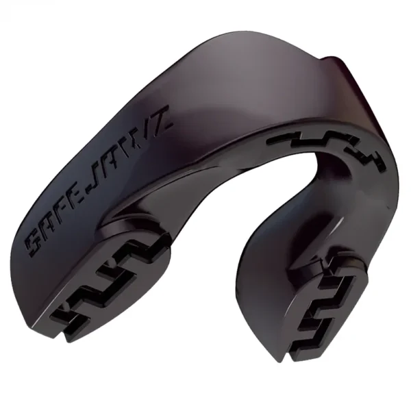 A picture showcasing the Safejawz Intro Series Mouthguard product.