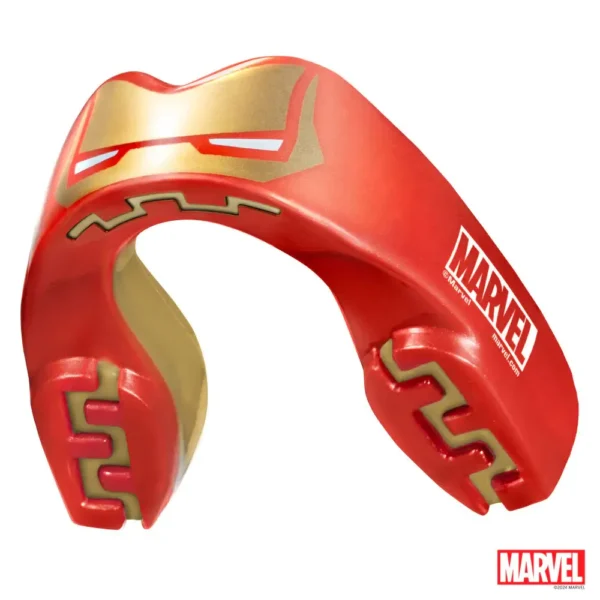 Protective sports gear Safejawz x Marvel Iron-man Mouthguard