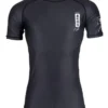 Athlete wearing Tatami Fightwear Kanagawa Rashguard for martial arts protection