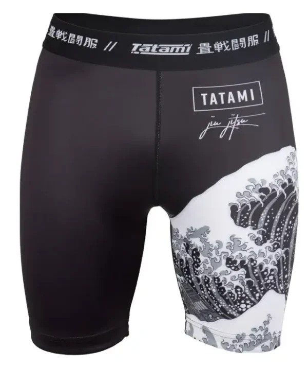 Close-up image of Tatami Fightwear Kanagawa VT Shorts