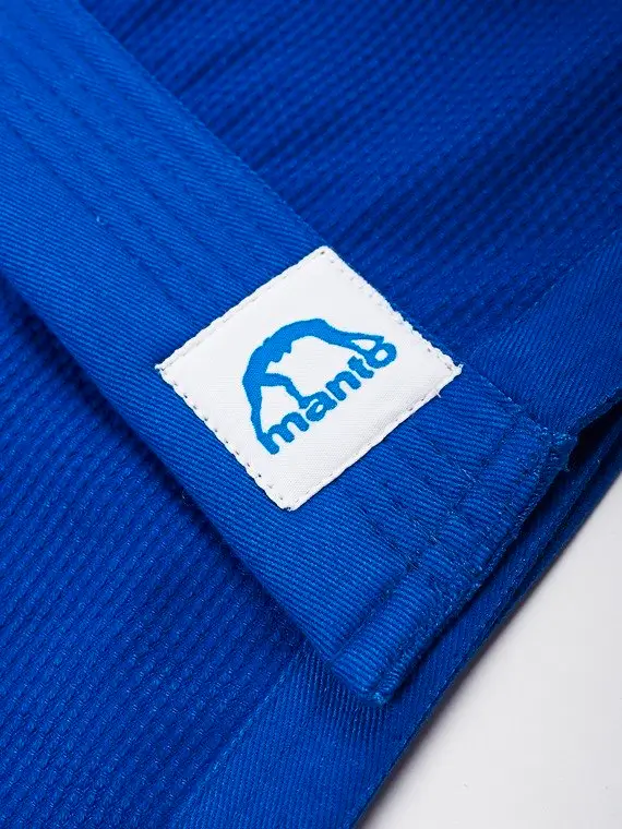 A Black Manto Base 2.0 BJJ Gi on a White Background