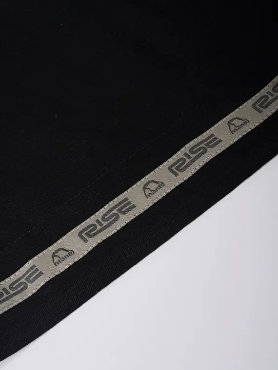 Black Manto Rise 2.0 BJJ Gi on a white background