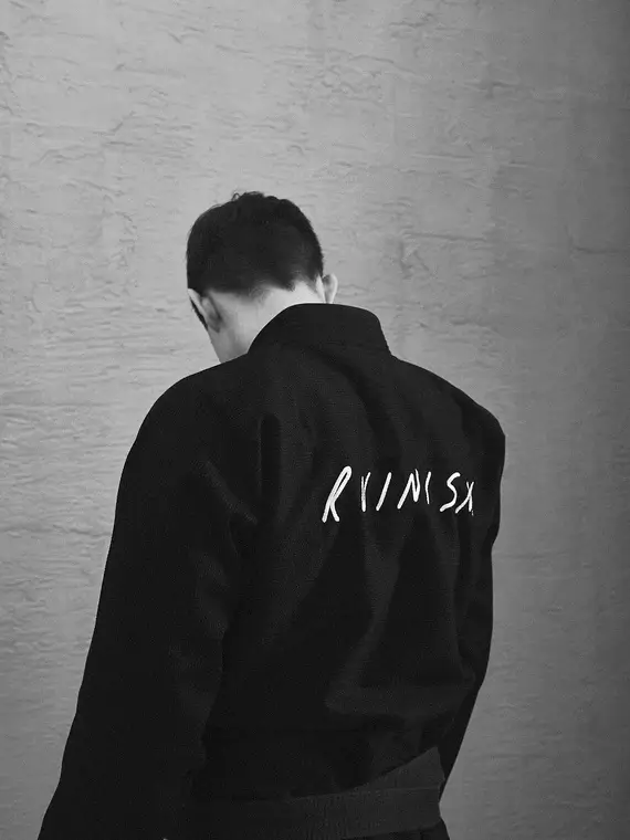 Manto Ruinism BJJ Gi on a white background