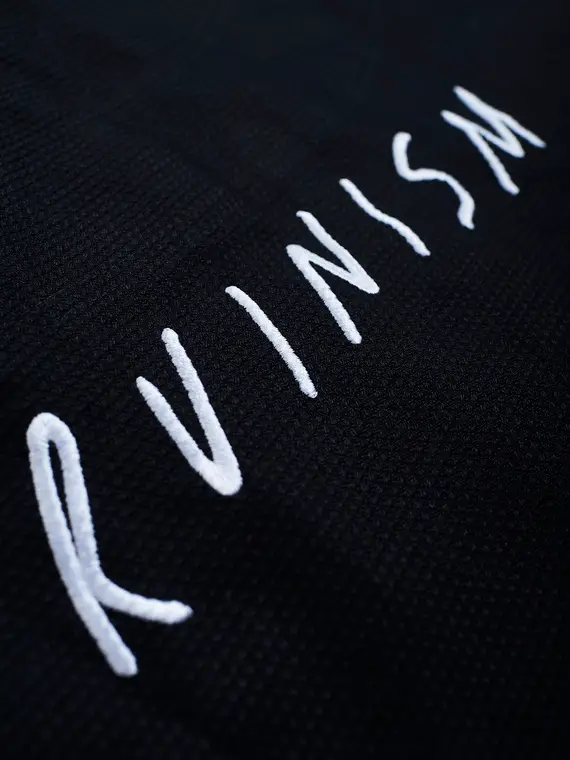 Manto Ruinism BJJ Gi on a white background