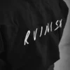 Black Manto Ruinism BJJ Gi on a white background