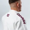 Man wearing Manto X5 BJJ Gi while practicing Brazilian jiu jitsu.