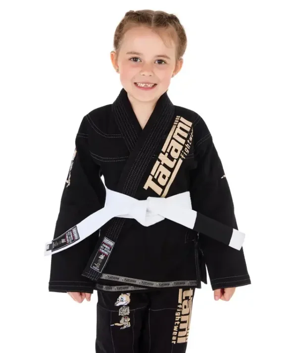 Tatami Meerkatsu Kids Animal BJJ Gi Tatami Meerkatsu Kids Animal BJJ Gi, featuring a detailed design and multiple sizes available.