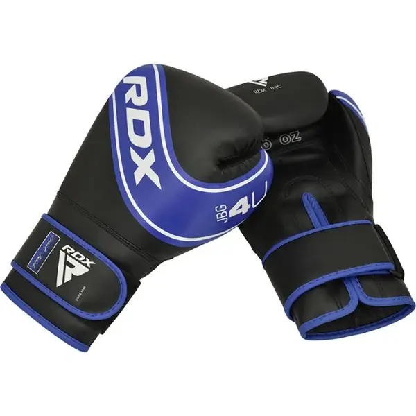 Kid's Boxing Gloves by RDX Child wearing RDX Robo Kids Boxing Gloves
