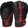 RDX F6 Kara MMA Sparring Gloves Close-up view of RDX F6 Kara MMA Sparring Gloves 7oz