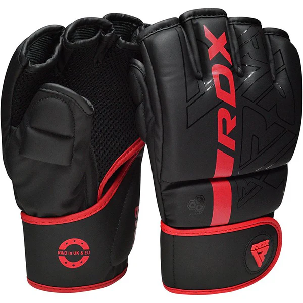 RDX F6 Kara MMA Sparring Gloves Close-up view of RDX F6 Kara MMA Sparring Gloves 7oz