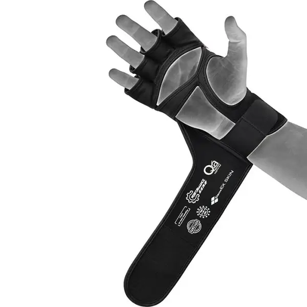 RDX MMA Gloves Aura Plus T-17 on white background