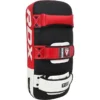 Person holding RDX T1 Curved Thai Kick Pad