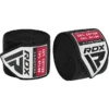 RDX WX Professional Boxing Hand Wraps in black color