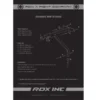 RDX X1 Punch Bag Steel Wall Bracket close-up