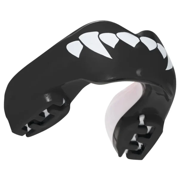 The 'Safejawz Ortho Series Fangz Mouthguard for Braces' offered to protect teeth and braces during sports activities.