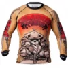 Tatami Fightwear Samurai Panda Rashguard, martial arts apparel for men and women.